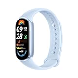 Xiaomi Smart Band 9 Fitness Tracker, AMOLED Display with 1200 Nits, Sp02 Tracking, Sleep and Heart Rate Monitor, Notifications, 5ATM Waterproof, Mi Fitness App, Arctic Blue
