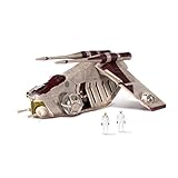 Star Wars Micro Galaxy Squadron Low Altitude Assault Transport LAAT (LAAT) – 12,7 cm Starfighter Class Fahrzeug mit Zwei Mikrofiguren-Zubehör