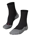 FALKE Herren Laufsocken RU4 Endurance M So Baumwolle Funktionsmaterial antiblasen 1 Paar, Schwarz Black-Mix 3010, 42-43