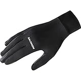 Salomon Cross Warm unisex Handschuhe, Praktisches Design, Atmungsaktive Wärme, Durchdachtes Design, Schwarz, M