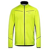 GORE WEAR Herren R3 Partial Gore-tex Infinium™ Jacke, Neon Yellow/Black, XL EU