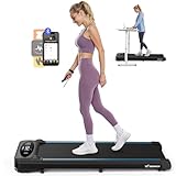 MERACH Walking Pad, 3 in 1 Laufband Für Zuhause, Laufband Schreibtisch für Zuhause und Büro, 1-6km/h Treadmill, 2.75PS Laufband mit Fernbedienung, 45dB Ultra Leise Walking Laufband Pad, LED Anzeige