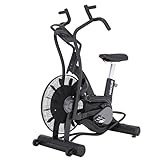 MAXXUS Air Bike 90 Pro - Luftwiderstand, 160 kg, Sitz & Griff Verstellbar, LCD Display, Tablethalterung, Flaschenhalter - Ergometer, Speedbike, Indoor Cycle, Heimtrainer für Zuhause, Fitness Fahrrad