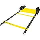 SKLZ Koordinationsleiter Quick Ladder Trainingsgerät, gelb-Schwarz, One Size