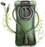 PUNDA Trinkblase 2 Liter BPA-frei für Trinkrucksack - Lecksicherer Wasserreservoir Ersatz für Wandern, Radfahren, Klettern und Laufen